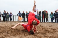 В Корсакове впервые прошел открытый турнир по пляжному самбо, Фото: 10