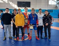 Сахалинские борцы завоевали семь медалей первенства ДФО, Фото: 7