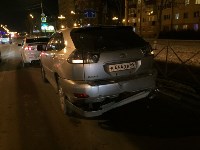 Четыре автомобиля столкнулись в Южно-Сахалинске перед новым годом, Фото: 2