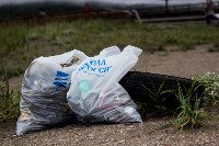 Больше 20 «кубов» мусора убрали с пляжа в Невельском районе, Фото: 15