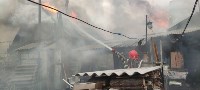 Частный дом сгорел в Тымовском, Фото: 3