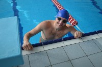 Команда правительства Сахалинской области заняла первое место в соревнованиях по плаванию, Фото: 2