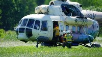 На Сахалине десантники-пожарные отточили своё мастерство по спуску с вертолёта, Фото: 5