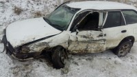 При столкновении двух "Тойот" на дороге на Новотроицкое пострадал мужчина, Фото: 6