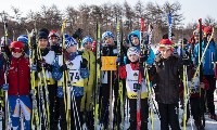 Четыре сотни спортсменов-любителей приняли участие в «Празднике лыж» в Охе, Фото: 10