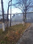 В центре Поронайска горит дом, Фото: 3