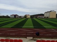 Стадион в Томари введут в эксплуатацию в декабре , Фото: 4