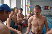 Команда правительства Сахалинской области заняла первое место в соревнованиях по плаванию, Фото: 16