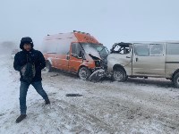 Три автомобиля столкнулись между Луговым и Дальним, Фото: 2