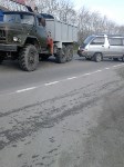 Микроавтобус врезался в кран-балку в районе Сокола, Фото: 1