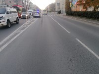 Очевидцев наезда микроавтобуса на женщину ищет сахалинская полиция, Фото: 1