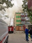 Крыша дома на улице Ленина загорелась в Южно-Сахалинске, Фото: 8