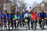 В честь Дня Победы сахалинцы преодолели 45 километров на велосипедах, Фото: 5