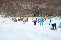 Сотня сахалинцев устроила лыжный забег в рамках «Декады спорта-2021», Фото: 5