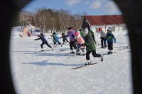 В Южно-Сахалинске прошла первая в этом году тренировка в рамках проекта "Лыжи в школу", Фото: 8