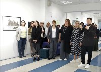 Открытие выставки художницы Надежды Белых-Федотовой "Линия и образ", Фото: 6
