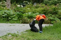 Добровольцы очистили тропу к Лягушке от мусора, Фото: 3