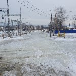 Огромный "ледяной панцирь" накрывает Макаров, Фото: 4