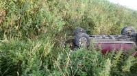 Nissan Terrano перевернулся в Анивском районе, Фото: 3