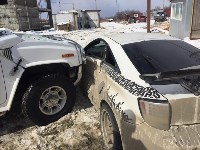 Очевидцев столкновения Hummer H2 и Toyota Celica разыскивают в Южно-Сахалинске, Фото: 2