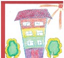 Шалакин Никита, 6 лет "Папа построил дом"