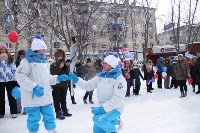 Огонь зимних «Детей Азии» пронесли по улицам Корсакова, Фото: 7