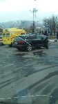  Audi и Toyota Land Cruiser Prado столкнулись в Южно-Сахалинске, Фото: 1
