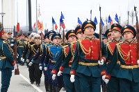 Военный парад в День Победы в Южно-Сахалинске, Фото: 21