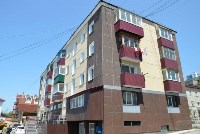 Фасады жилых домов преображают в Холмском районе	, Фото: 2