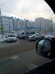 Два ДТП с участием маршруток произошли почти одновременно в Южно-Сахалинске, Фото: 1