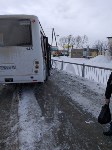Рейсовый автобус столкнулся с пикапом в Южно-Сахалинске, Фото: 2
