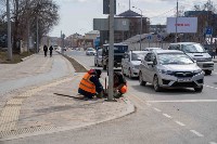 Специальная комиссия ищет дефекты на дорогах Южно-Сахалинска, Фото: 11