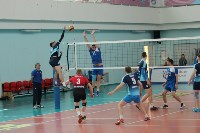 Сахалинские волейболисты проиграл хабаровчанам, Фото: 6