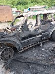 Иномарка сгорела в Невельске, Фото: 2