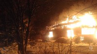 Крупный пожар в Южно-Сахалинске, Фото: 3