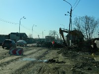 Дорожные работы в Южно-Сахалинске, Фото: 30
