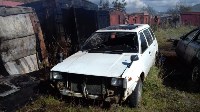 Играющие дети спалили 11 гаражей в селе Чехов, Фото: 8