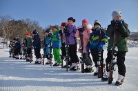 В Южно-Сахалинске прошла первая в этом году тренировка в рамках проекта "Лыжи в школу", Фото: 13