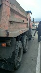 КамАЗ и кран-балка столкнулись в Южно-Сахалинске, Фото: 8