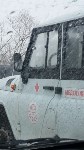 Легковой автомобиль и машина медслужбы столкнулись в Южно-Сахалинске, Фото: 4