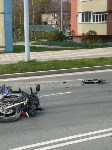 Универсал сбил мотоциклиста в Южно-Сахалинске, Фото: 4