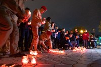 Южносахалинцы зажгли свечи на площади Славы в 4 утра 22 июня, Фото: 11