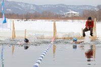 Сахалинские пловцы сразились за Кубок по холодовому плаванию, Фото: 46