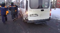 Кроссовер, седан и три пассажирских автобуса столкнулись в Южно-Сахалинске, Фото: 5
