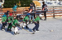 Мастер-класс для любителей хоккея прошел на площади Ленина в Южно-Сахалинске, Фото: 36