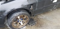 В Корсакове неизвестные подожгли автомобиль Honda Inspire, Фото: 6