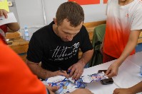 Серебряный призер чемпионатов мира и Европы по греко-римской борьбе провел мастер-класс на Сахалине, Фото: 1
