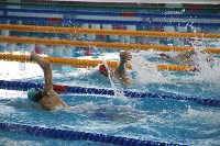 На Сахалине участники чемпионата ВВО по зимнему офицерскому троеборью состязались в плавании , Фото: 2