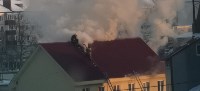 Пожар на улице Физкультурной локализовали в Южно-Сахалинске, Фото: 1