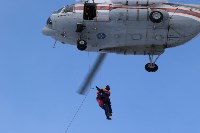 Сахалинские спасатели попрактиковались в десантировании с вертолёта, Фото: 17